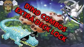 Dino Combos With Extra Deck Lock + 3 Negations! Insane Yugioh Tutorial