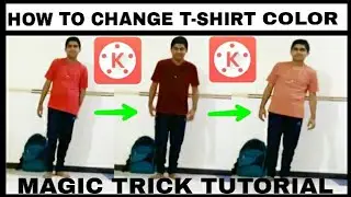 How to change t-shirt and shirt color n kinemaster and android