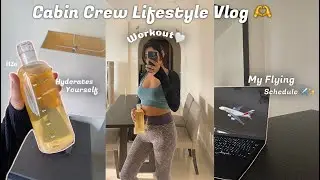My Flying Schedule✈️✨My Day Off Routine🤍Lifestyle Vlog✨