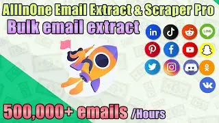how to bulk extract email?#emailmarketing #emailextractor