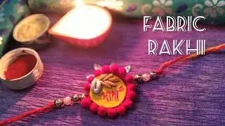 last minute fabric rakhi making tutorial/Diy rakhi/ Raksha Bandhan special/fabric Rakhi