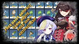Genshin Impact - Daily Artifact Farm Route Patch v1.3 (FREE ARTIFACT EXP)