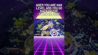 When you're max level and you go back to the starter zone