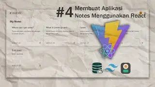 Tutorial Membuat Aplikasi React Notes | #4 Menghapus Data Pada LocalStorage
