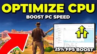 How To Optimize CPU/Processor For Gaming - Boost FPS & Fix Stutters (2025)✅