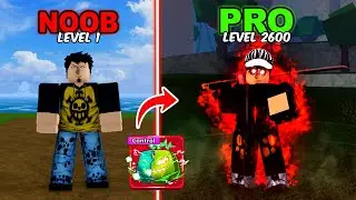 Noob to Pro as Law using the Control Fruit in Blox Fruits! Level 1 to Max Level