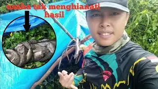 Keseruan mancing di musim hujan