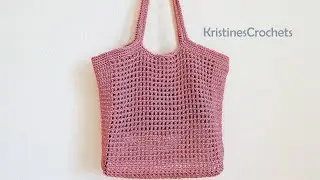 How To Crochet Simple Net Bag