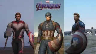 GTA SAN ANDREAS AVENGERS ENDGAME MOD APK  | UNDER 30 MB |GTA MOBILE |KALI CAR HE @uniqueparo2508