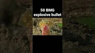 50 BMG explosive bullet VS ballistic torso #shorts #weapons #sniperrifles #50bmg #gun #shooting