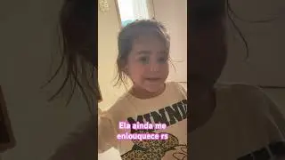 Olha o que ela fez!! #bebêengraçado  #bebês  #bebê