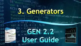 3. Generators | GEN 2.2 User Guide