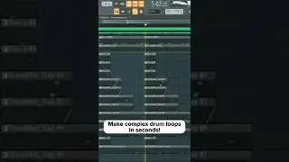 Complex drums in 30s using SYFER Midi Fragments 🧪 