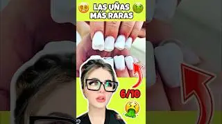 Calificando las UÑAS MÁS RARAS 🤢😱🫠
