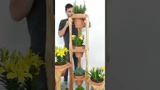 DIY Vertical Garden #diy #woodworking #gardening
