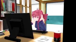 [MMD Talkloid] Teto and Ruko cry over  G u s t a v