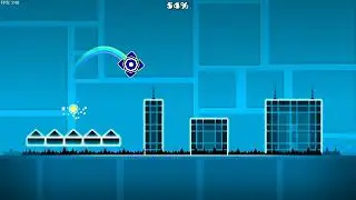 Geometry Dash gameplay (polargeist)
