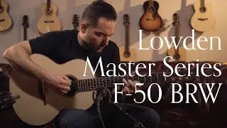 George Lowden Master Series F-50, Brazilian Rosewood & Master Grade Alpine Spruce | Carl Miner
