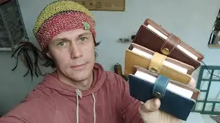 Блокнотики, Маркетплейсы и немного о наболевшем! Обзор мини блокнотиков из кожи.