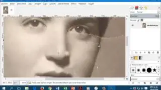 GIMP 2 8 Restaurar foto dañada y/o antigua(Loquendo) :v