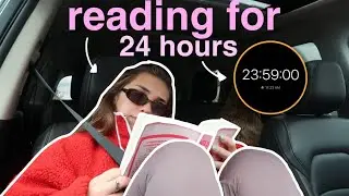 reading for 24 hours 📚🤍 (spoiler free reading vlog)