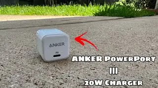 Anker PowerPort lll 20W Charger Unboxing | How does it Compare to Apple ?