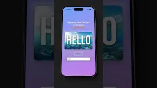 Dynamic Text Overlay on Image with SwiftUI IOS: 16.0+