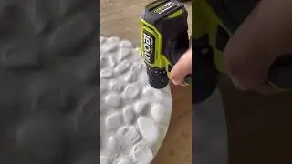 DIY pebble tray
