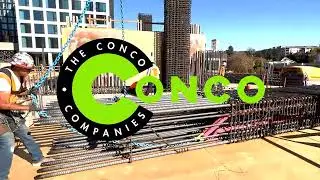 Rebar Column Placement - 24th and Waverly  - Oakland, CA