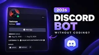 [2026] Create your Own Discord Bot within 3 Minutes !!
