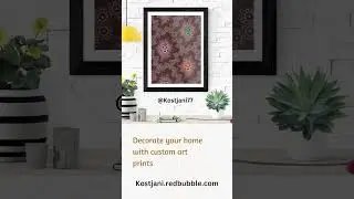 Abstrakt Art Fotodruck