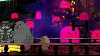 KOF MUGEN Tag Team Dark Donald 12p & Rare Akuma vs Nanarman & Dramatic chipmunk