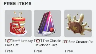 HOW TO GET THESE 3 FREE ITEMS EASILY! (THE CLASSIC ROBLOX EVENT) LAST DAY!😱