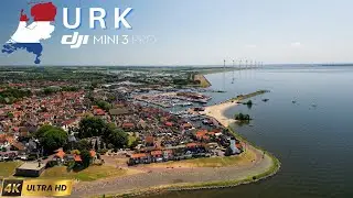 Urk 🇳🇱 Drone Video | Bible Belt | 4K UHD | Soft House - Relaxing Music