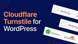 How to Add Cloudflare Turnstile CAPTCHA in WordPress for Free | Google reCAPTCHA alternative