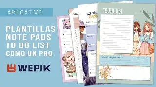 📝Design NOTE PADS | TO DO LIST in minutes with FREE TEMPLATES using WEPIK like a PRO