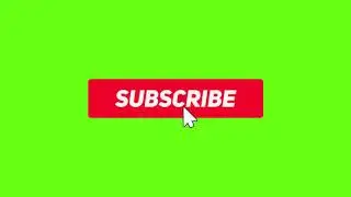 Animated Youtube Green screen Subscribe button||No Copyright||It's AMB