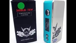 Sigelei 75w TC Limited Edition Oni Full Review From Asmodus Distrobution