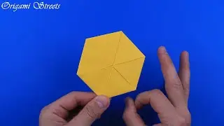 Как сделать метательный шестиугольник из бумаги