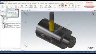 Lathe C axis program Mastercam Tutorial 01 _ Lập trình tiện trục C trên Mastercam