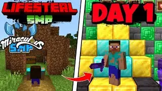 How I Become Most Strongest Player on 1st Day of Miraculous  SMP (Season 2]