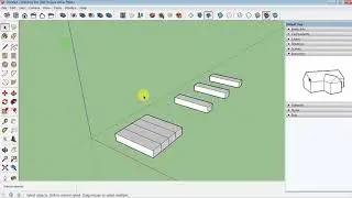 Move, Copy, Rotate in google sketchup