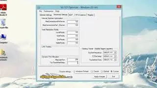 Best settings for tcp optimizer