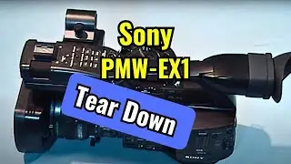 Sony PMW-EX1 Broadcast Camera, complete Disassembly
