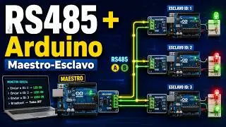 22 Arduino Course - How to use RS485 - Make your first control