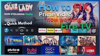 How to Fix Prime Video Not Loading on Fire TV