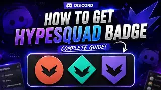 Get HypeSquad Badges on Discord in Minutes! 🔥