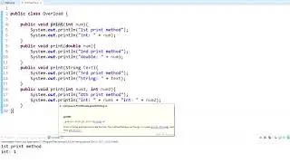 Java Programming Tutorial - 19 - Method Overloading