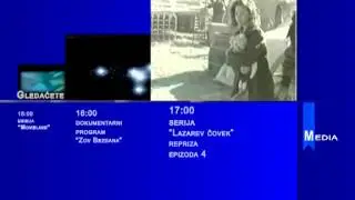 MEDIA TV najava programa Utorak PO PODNE 17 09 2013