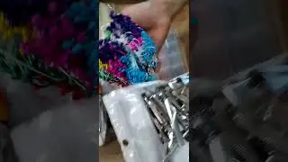 распаковка все для сумок из бусин